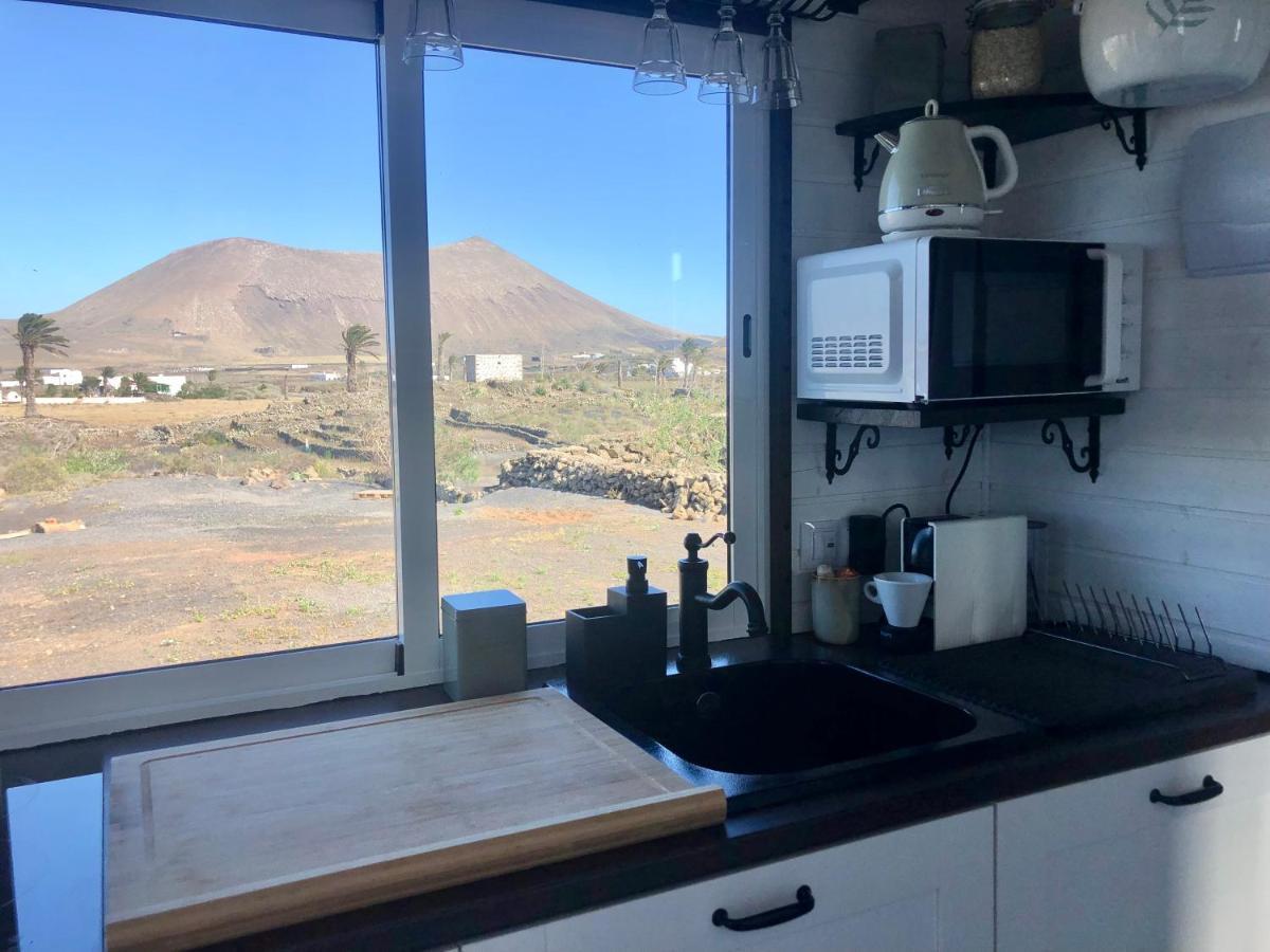 Tinyhouse Luna With Ac, Bbq And Beautiful View La Vegueta エクステリア 写真