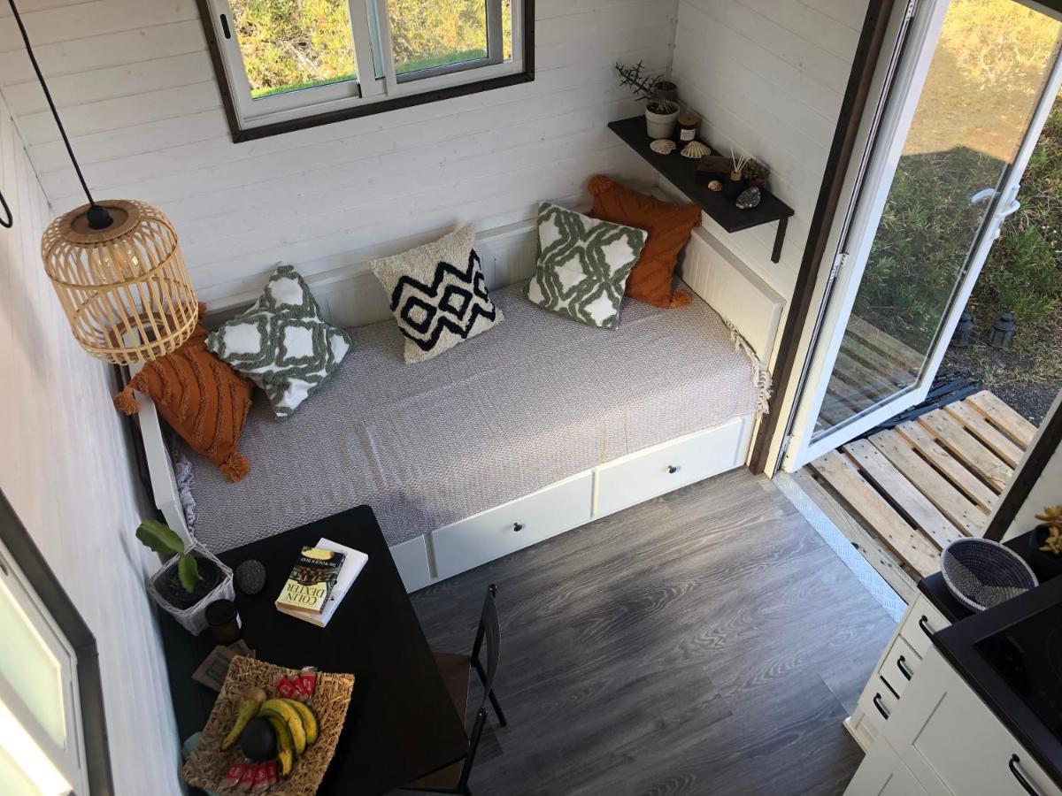 Tinyhouse Luna With Ac, Bbq And Beautiful View La Vegueta エクステリア 写真