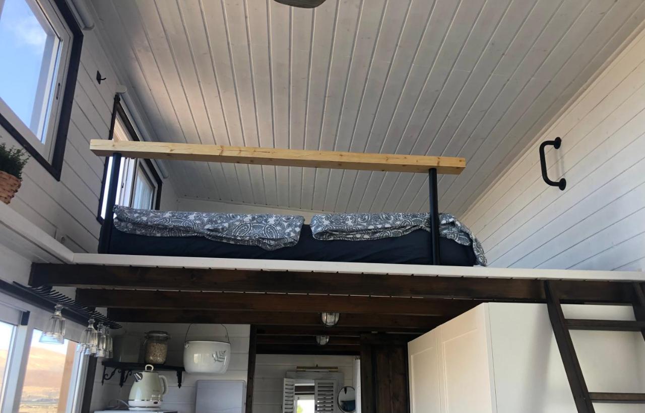 Tinyhouse Luna With Ac, Bbq And Beautiful View La Vegueta エクステリア 写真