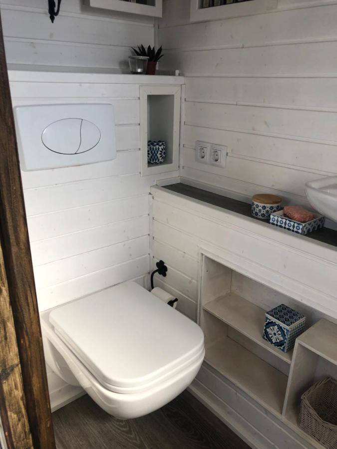 Tinyhouse Luna With Ac, Bbq And Beautiful View La Vegueta エクステリア 写真