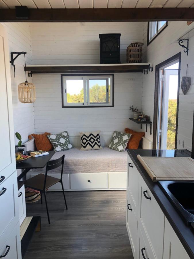 Tinyhouse Luna With Ac, Bbq And Beautiful View La Vegueta エクステリア 写真