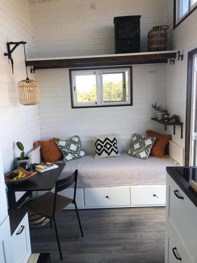 Tinyhouse Luna With Ac, Bbq And Beautiful View La Vegueta エクステリア 写真