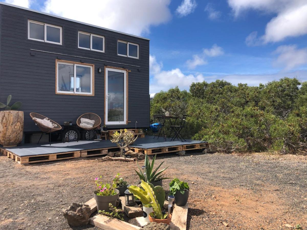 Tinyhouse Luna With Ac, Bbq And Beautiful View La Vegueta エクステリア 写真